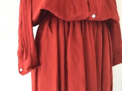 画像4: ゴーシュ　100/1リネンコットン　ギャザースカート　