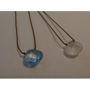 画像: Margaret Solow  Faceted Stone Necklace